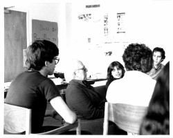 Alwin Nikolais with George K. Karen Getz and Eric Gumpert